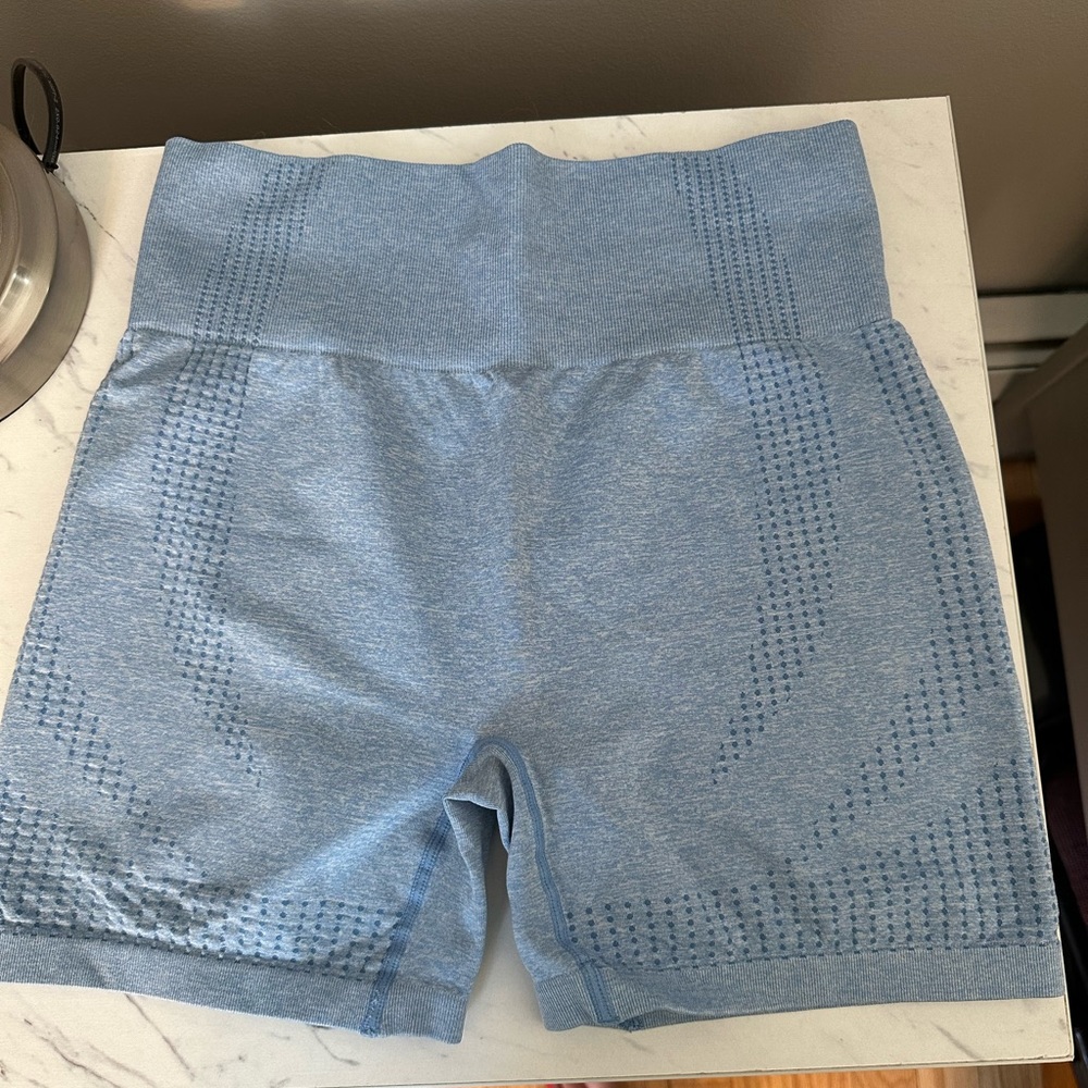 Baby Blue Biker Shorts